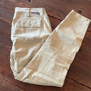 Level 99, size 25 patch pocket ankle pant, good condition, lyocell/linen